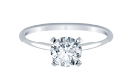 Solitaire Diamond Engagement Ring by Diamond and Gold Warehouse in Dallas Texas