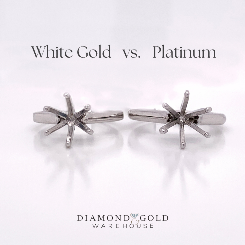 Platinum vs. White Gold Engagement Rings