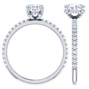 Oval Diamond Engagement Ring