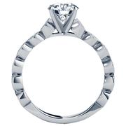 Stackable Diamond Engagement Ring