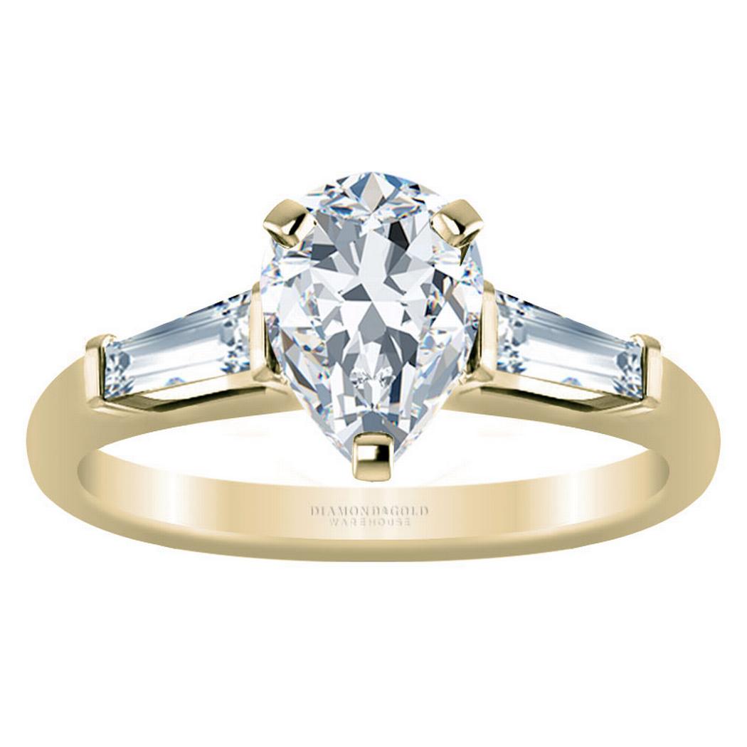 Pear Diamond Engagement Rings | Rêve Diamonds