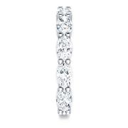 Horiontal Oval Diamond Anniversary Band 2 1/2ctw