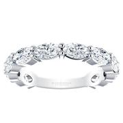 Horiontal Oval Diamond Anniversary Band 2 1/2ctw