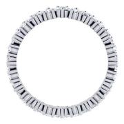 Marquise Diamond Cluster Eternity Band 1ctw