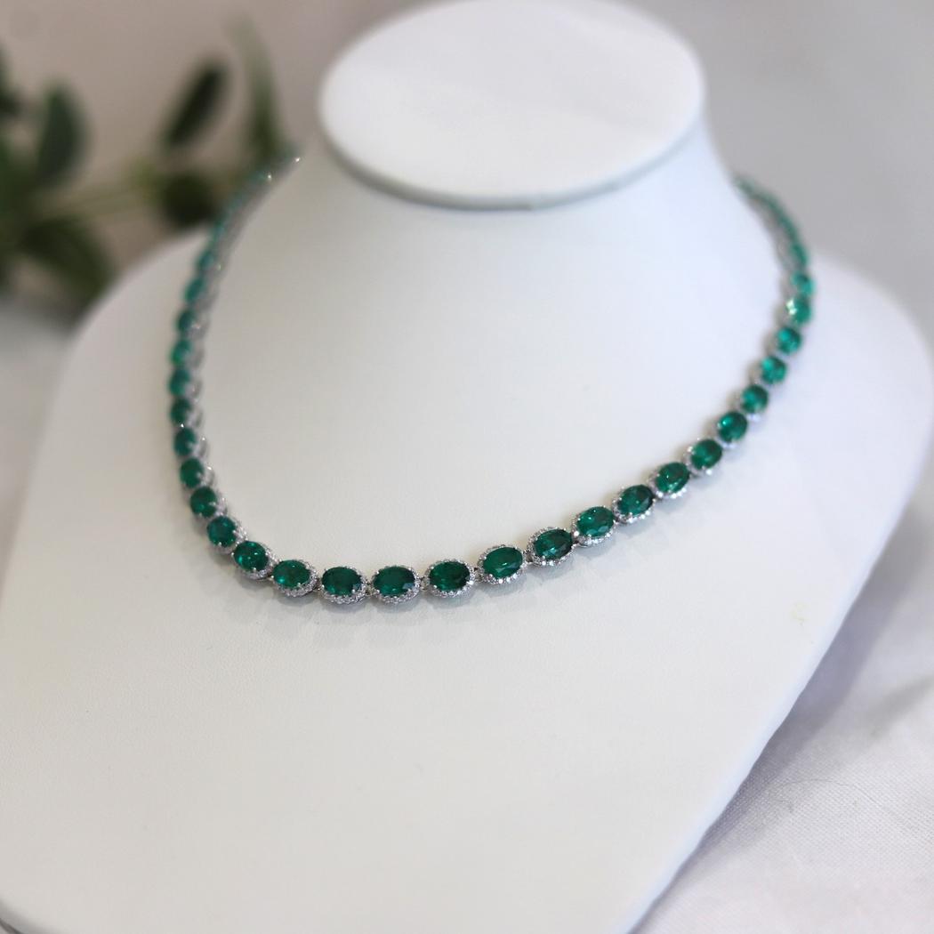 Emerald Tennis Simulated Fine Jewelry for Sale | Shop Designer Jewelry |  eBay