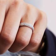 Pave Set Diamond Ring