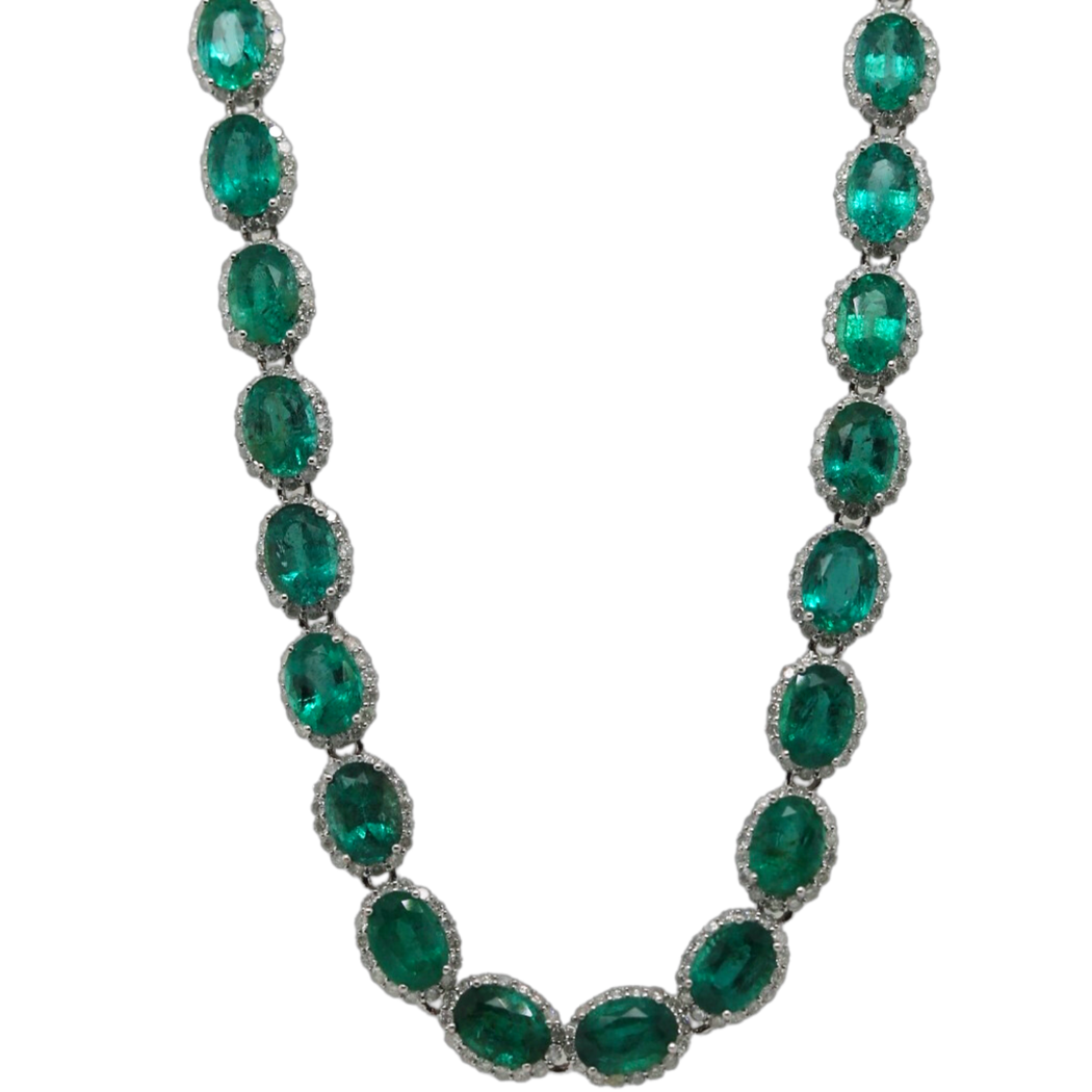 Green Diamond Simulant Teardrop Jewellery Set - Lovisa