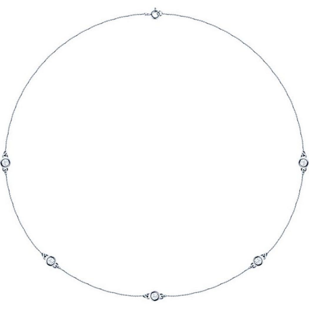 Diamond Station Necklace