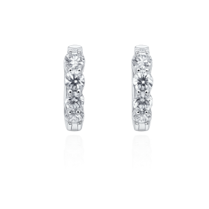 Diamond Hoop Earrings Dallas