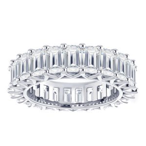 Emerald Cut DIamond Eternity Band